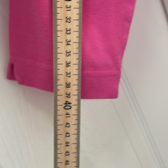 Ralph Lauren - Vintage Y2K Pastel Barbie Tennis Preppy Pink 3/4 Sleeve Polo - XL - Picture 6 of 8